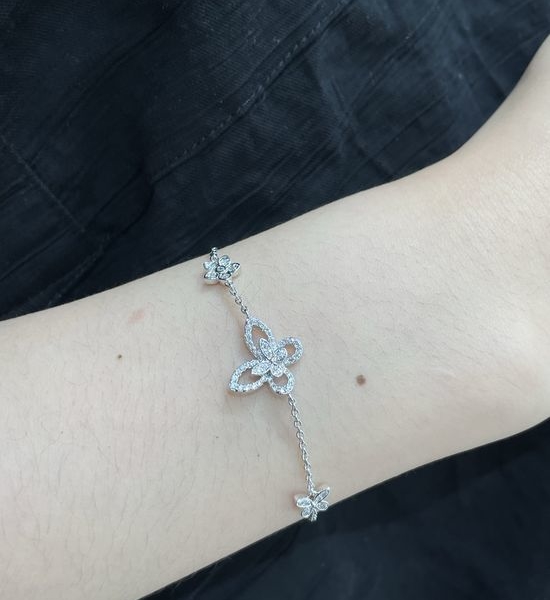 Polo Ralph Lauren Butterfly Flower Jewelry Bracelet