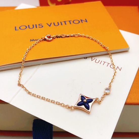 Louis Vuitton LV Blue Mother Of Pearl Bracelet