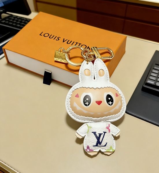 Louis Vuitton LV LV Classic Design Keychain for Bags