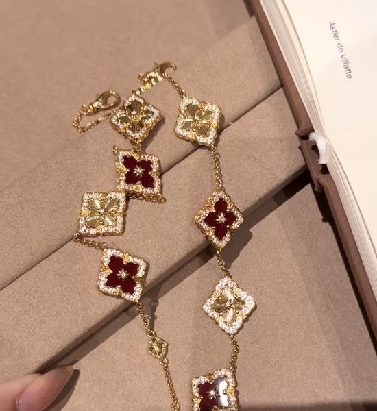 Buccellati Laser Diamond Bracelet in V Gold