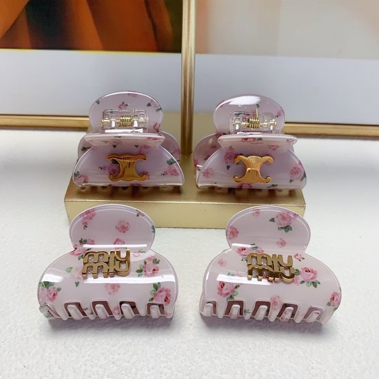 Celine Mini Acetate Hair Claw Set