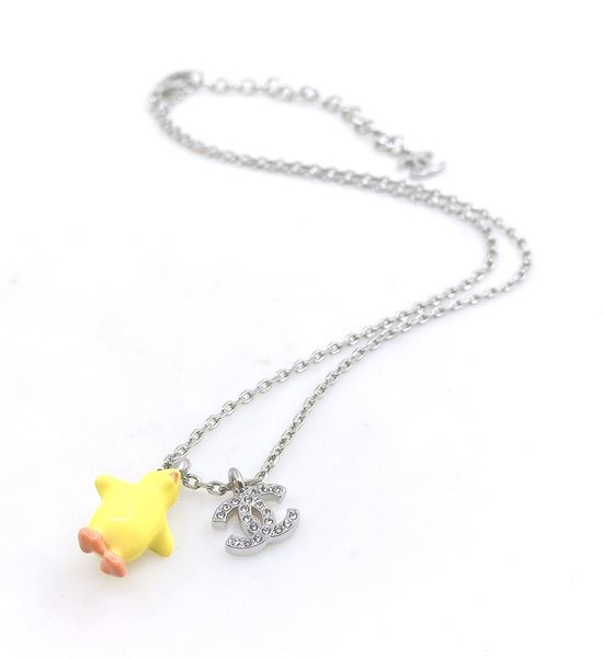 Chanel Cute Duck Decorated Drop Earrings