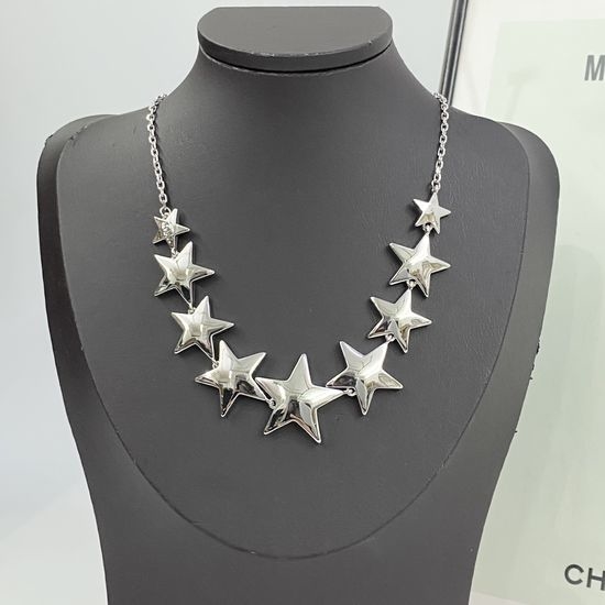 Chanel Delicate Star Decorated Choker Necklace
