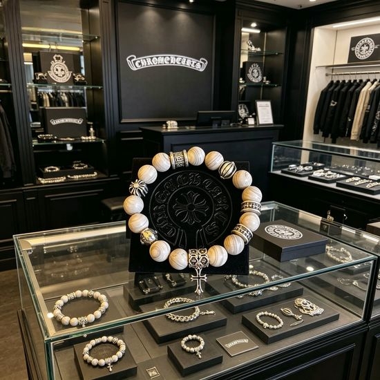 Chrome Hearts Vintage Chrome Hearts Beaded Bracelet