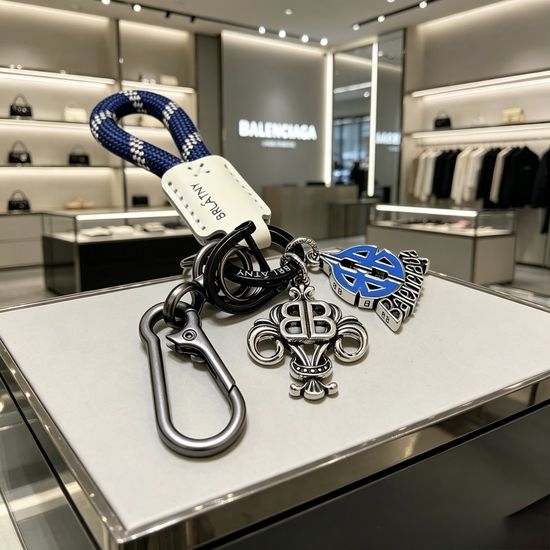 Balenciaga Vintage Bag Charm Keychain Accessory