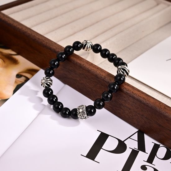 Chrome Hearts Cross Design Elegant Trendy Daily Bracelet