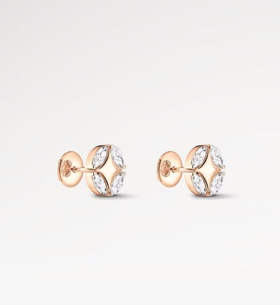Louis Vuitton LV Vintage Stylish Exquisite Stud Earrings