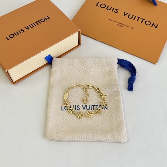 Louis Vuitton LV Unique Retro Style Fashion Bracelet
