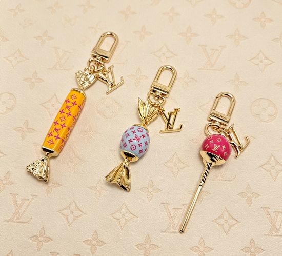 Louis Vuitton LV Lollipop Shape Bag Charm Key Ring