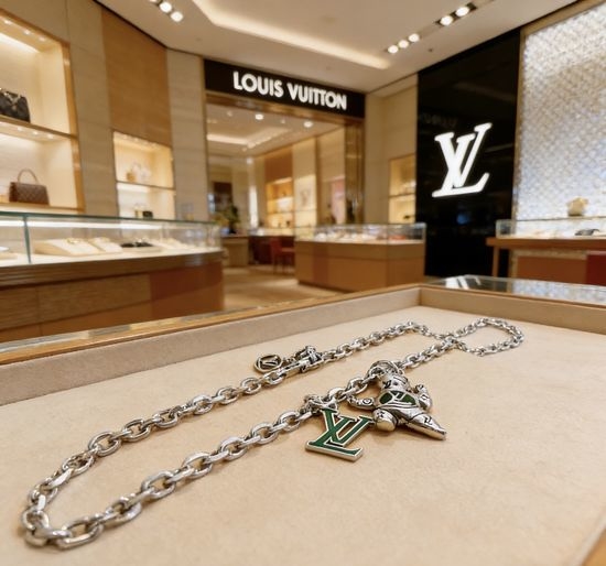 Louis Vuitton LV Vintage Style Adjustable Necklace
