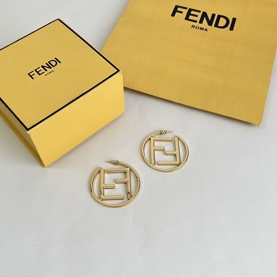 Fendi Elegant Daily Wear Stud Earrings