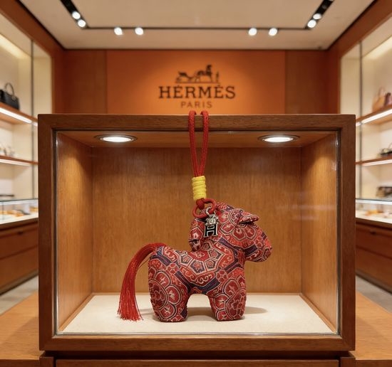 Hermes Premium Bag Charm Key Holder