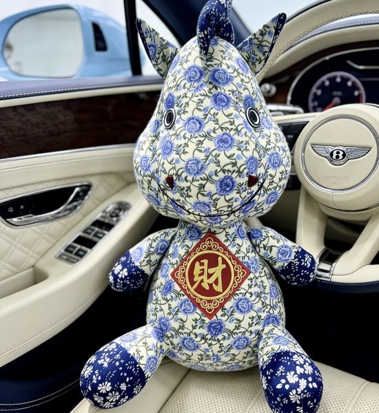 Hermes Handmade Classic Horse Stuffed Decoration