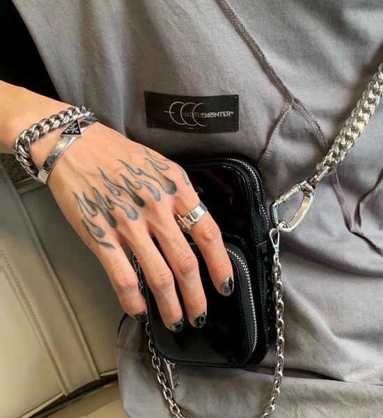Prada Two-Tone Shiny Premium Bangle