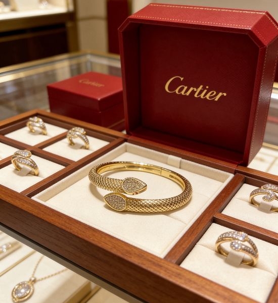 Cartier Classic Design V-Gold Bracelet