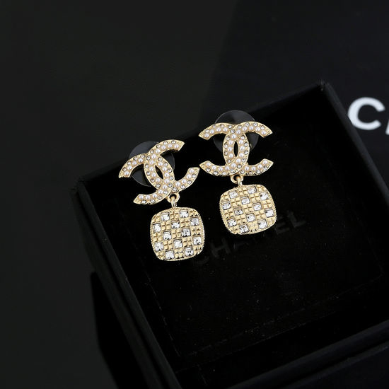 Chanel Premium Custom Delicate Stud Earrings