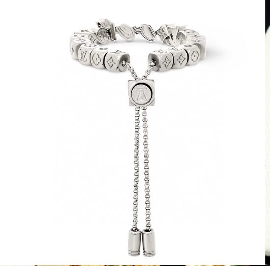 Louis Vuitton LV Classic Monogram Beaded Adjustable Bracelet