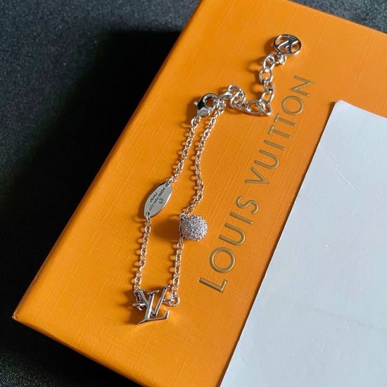Louis Vuitton LV Timeless Classic Letter Bracelet for Matching