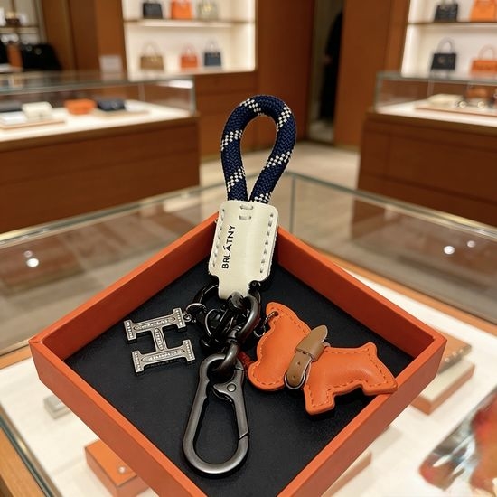Hermes Luxury High Quality Key Ring Accessory
