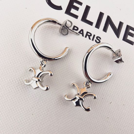 Celine Simple Fashion Brass Plated Earrings Set