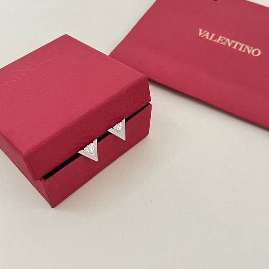 Valentino Classic Minimalist Stud Earrings