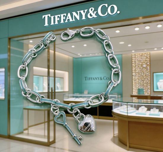 Tiffany & Co. Vintage Silver Couple Bracelet