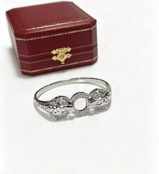 Cartier Vintage Gold Tone Ring Design Bracelet