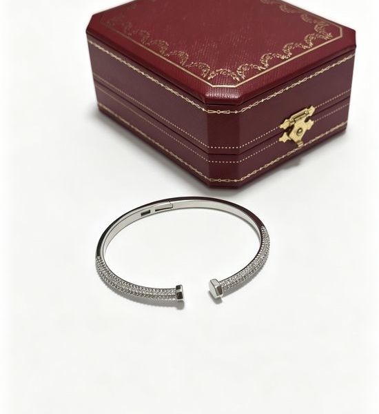 Cartier Vintage Gold Tone Ring Design Bracelet