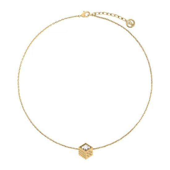 Louis Vuitton LV Unique Retro Pendant Necklace Fashion