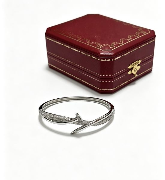 Cartier Vintage Gold Tone Ring Design Bracelet
