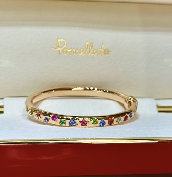 Pomellato Colorful Diamond Bangle Bracelet