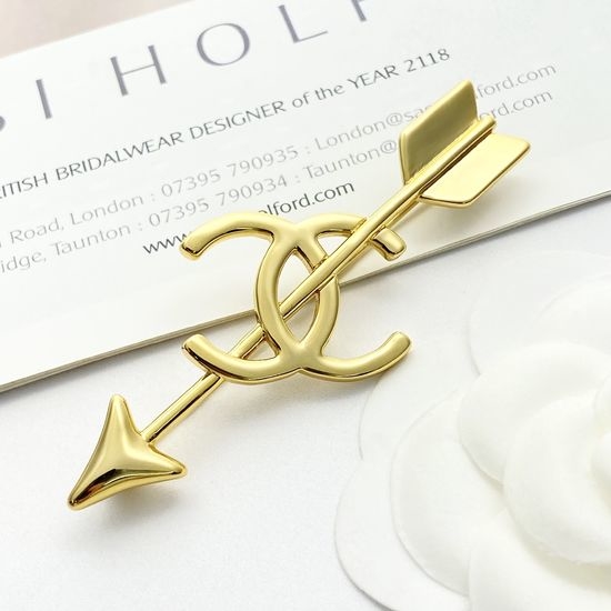 Chanel Cupid Arrow Design Stylish Brooch