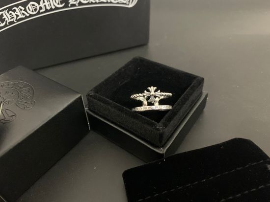 Chrome Hearts Double Layer Vintage Ring