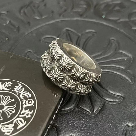 Chrome Hearts Cross Flower Classic Ring