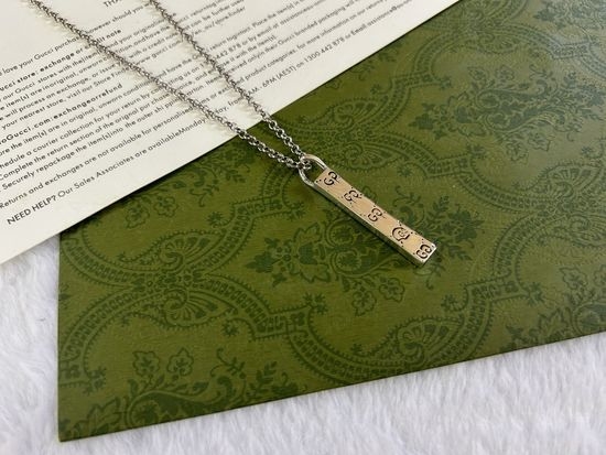 Gucci Vintage Skull Pendant Necklace
