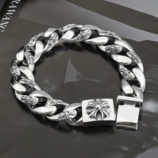 Chrome Hearts Vintage Cross Pattern Bracelet