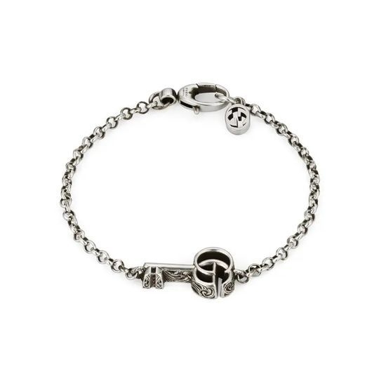 Gucci Key Pendant Charm Bracelet