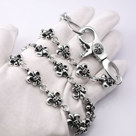 Chrome Hearts Classic Anchor Pendant Necklace